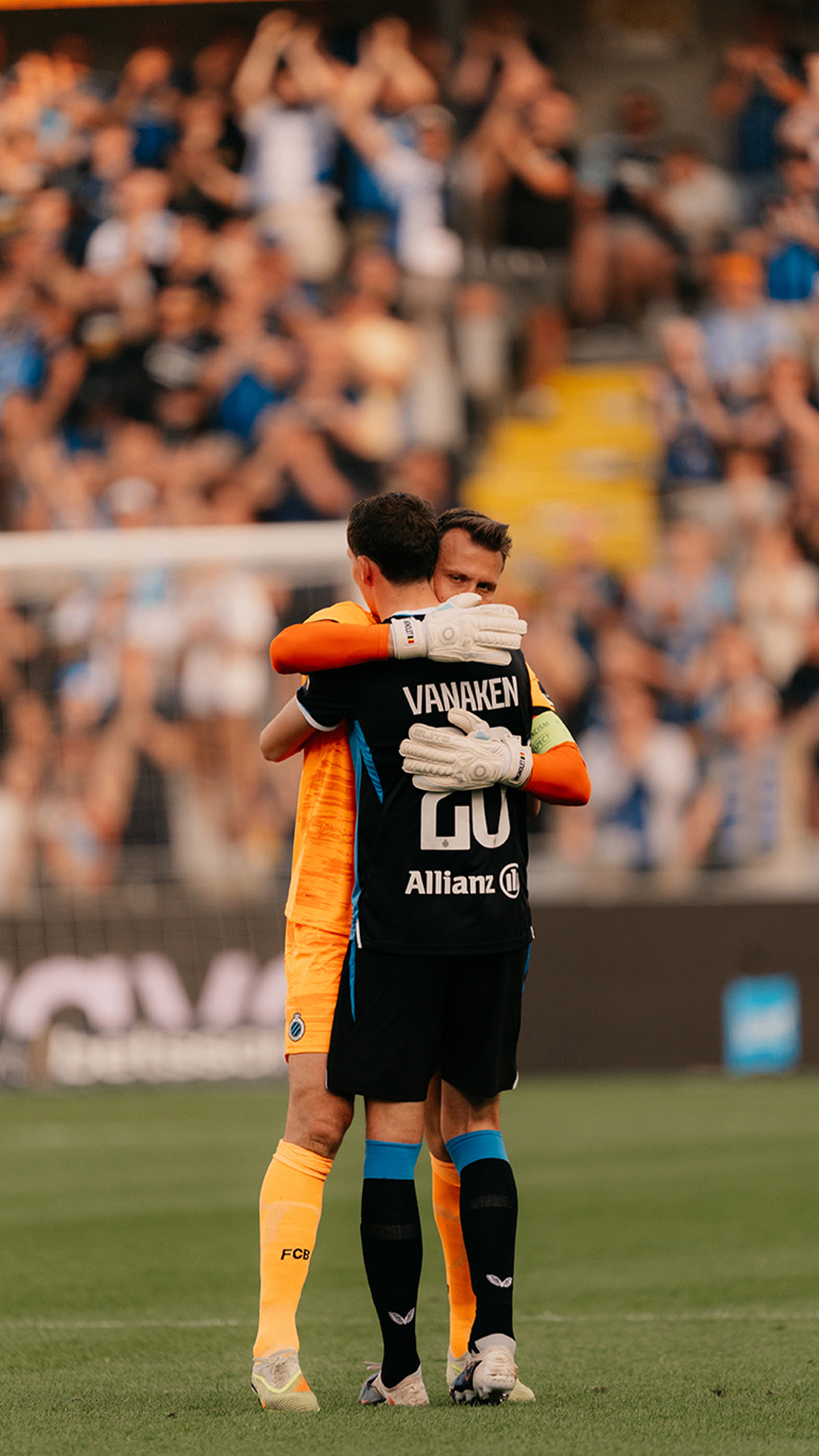 Afscheid Simon Mignolet met Hans Vanaken
